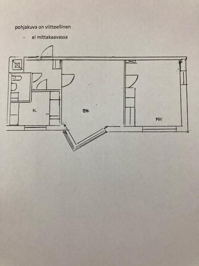 Hh Huoneistot Kaksio Apartment Forssa Exterior photo